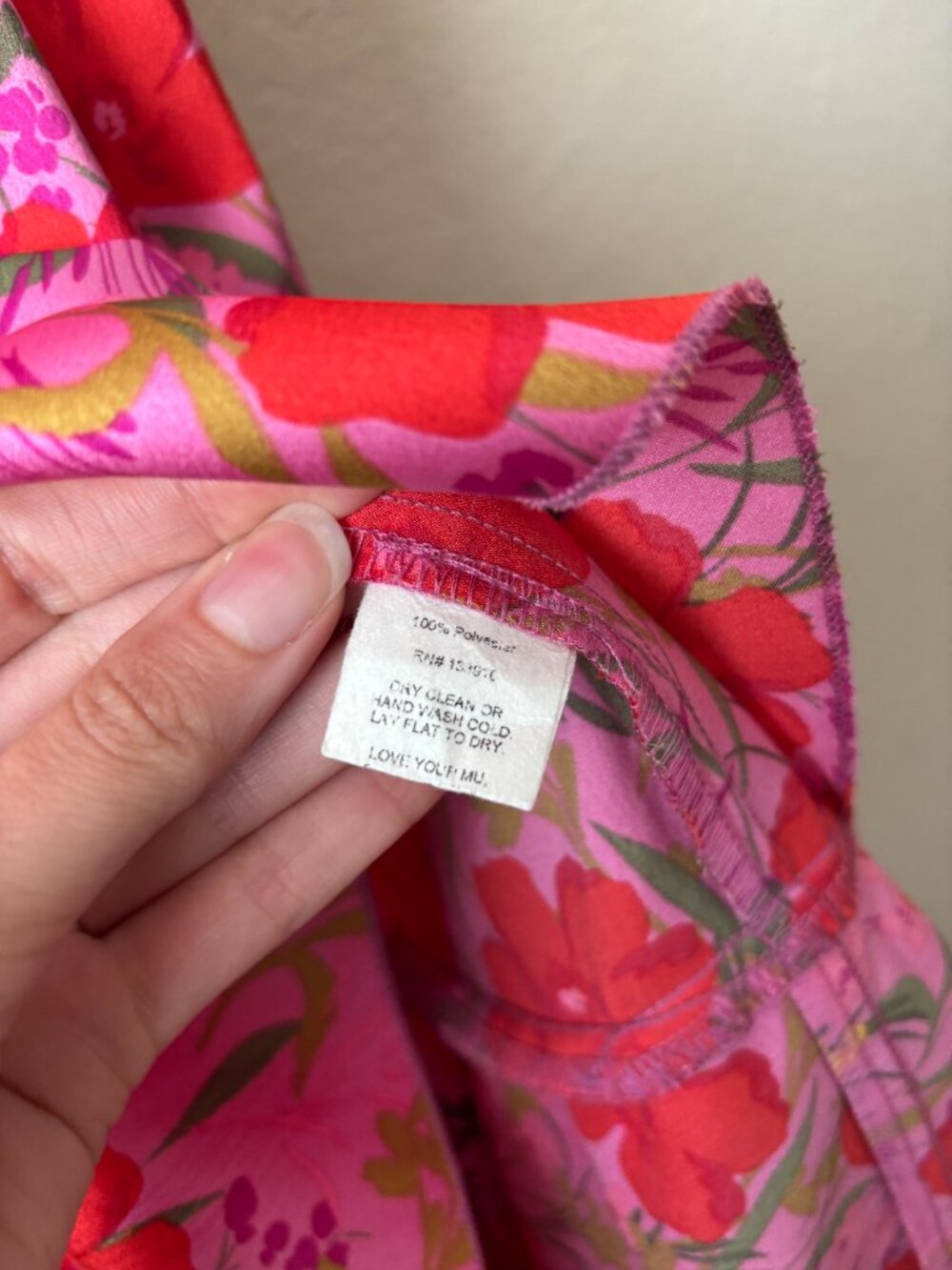 Show Me Your MuMu Pink + Red Floral Ruffle Midi Dress - Picture 7 of 12